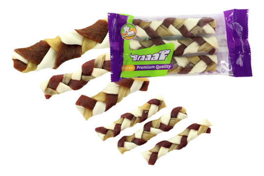Braaaf Twister Braids 12 cm (3 pcs)