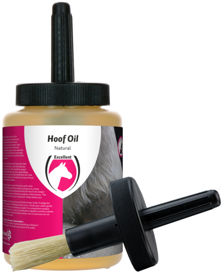 Huföl Naturell mit Pinsel