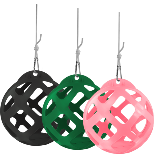 Hay Slowfeeder grau 40 cm Kunststoff