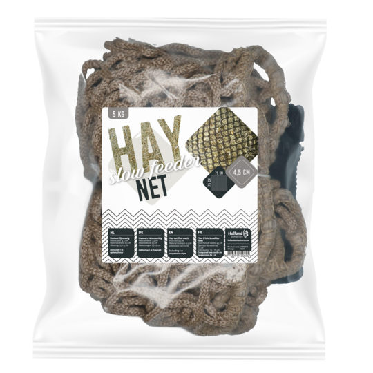 Heunetz Slowfeeder 5 kg (5 mm dick, Maschenweite 45 mm)