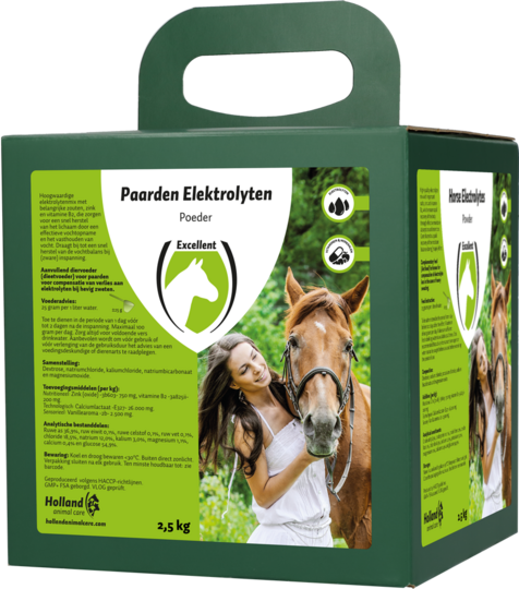 Horse Electrolytes Poeder mit B2