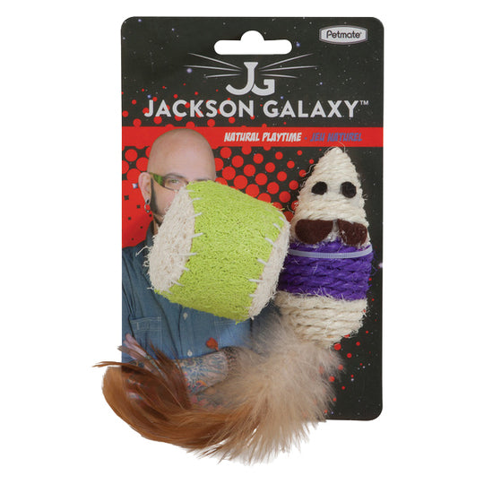 Jackson Galaxy Rope Mouse w/Ball