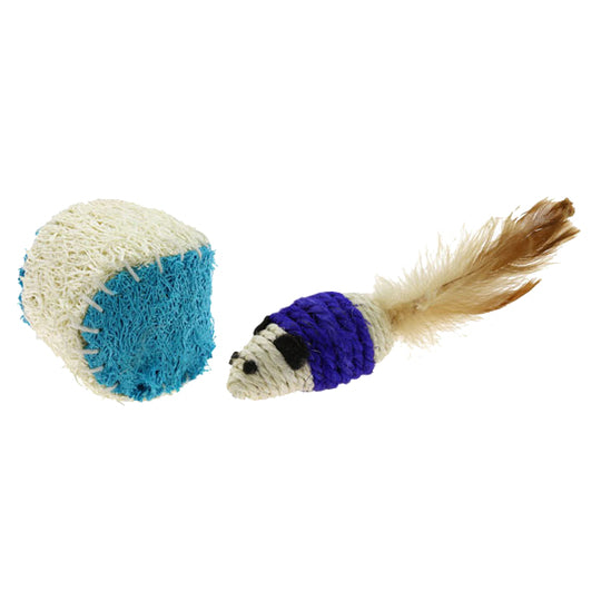 Jackson Galaxy Rope Mouse w/Ball