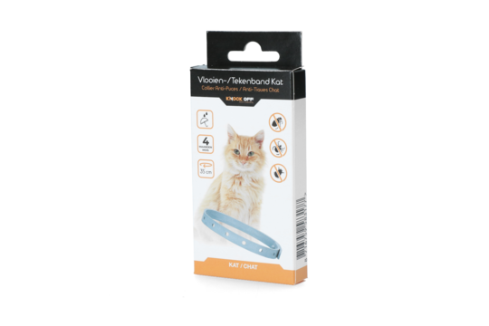 Knock Off Floh-Zeckenhalsband 35 cm Katze DE + ENG