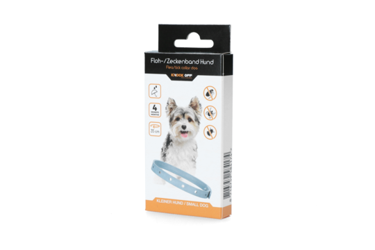 Knock Off Floh-/Zeckenhalsband 35 cm Hund DE + ENG
