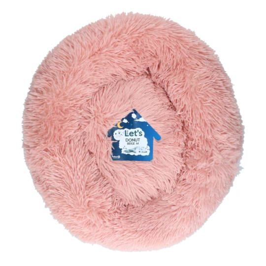 Let's Sleep Donut 50 cm Beige Rosa