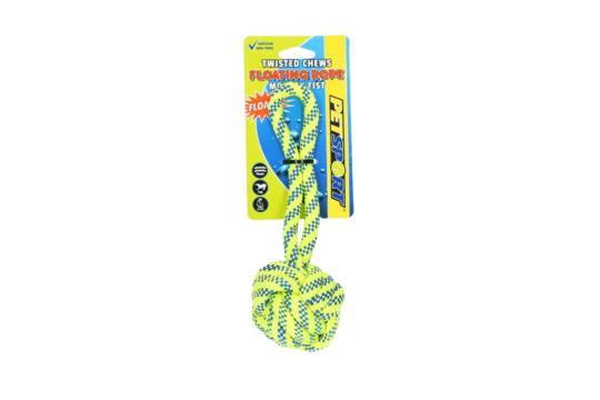 Twisted Chews-Floating Rope Monkey Fist - Available in May