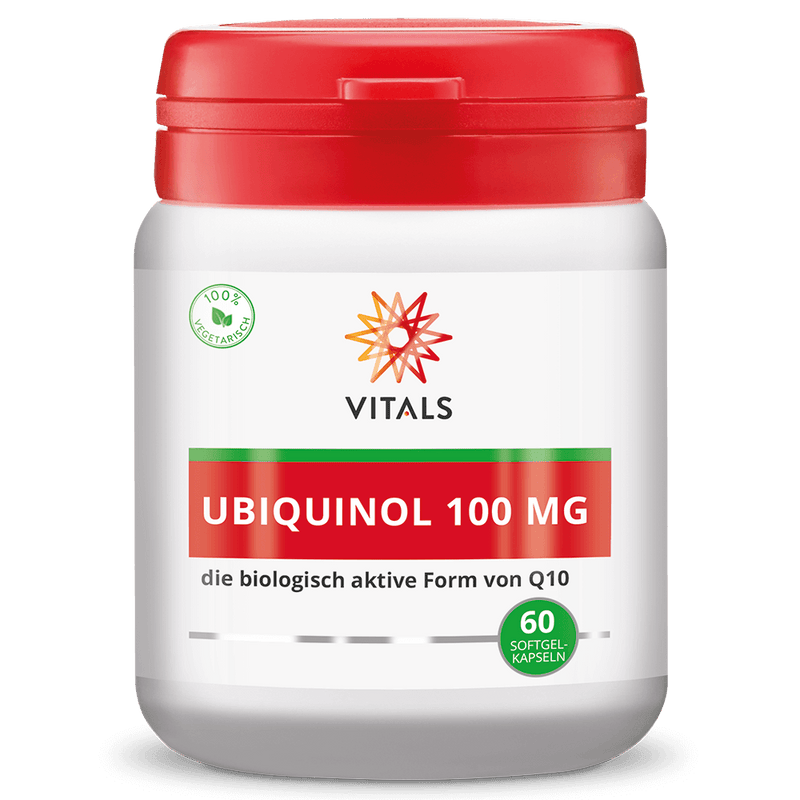 UBIQUINOL 100 MG 60 SOFTGEL-KAPSELN