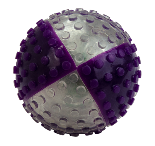 VisionSmart Visi clear/purple ball