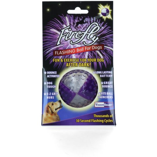 VisionSmart Visi clear/purple ball