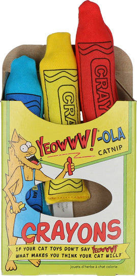 Yeowww!-ola Crayon 3-St.