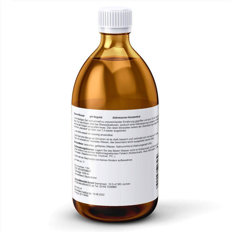 Basen-Wasser ph-Regulat Aktivwasser-Konzentrat 1 Liter