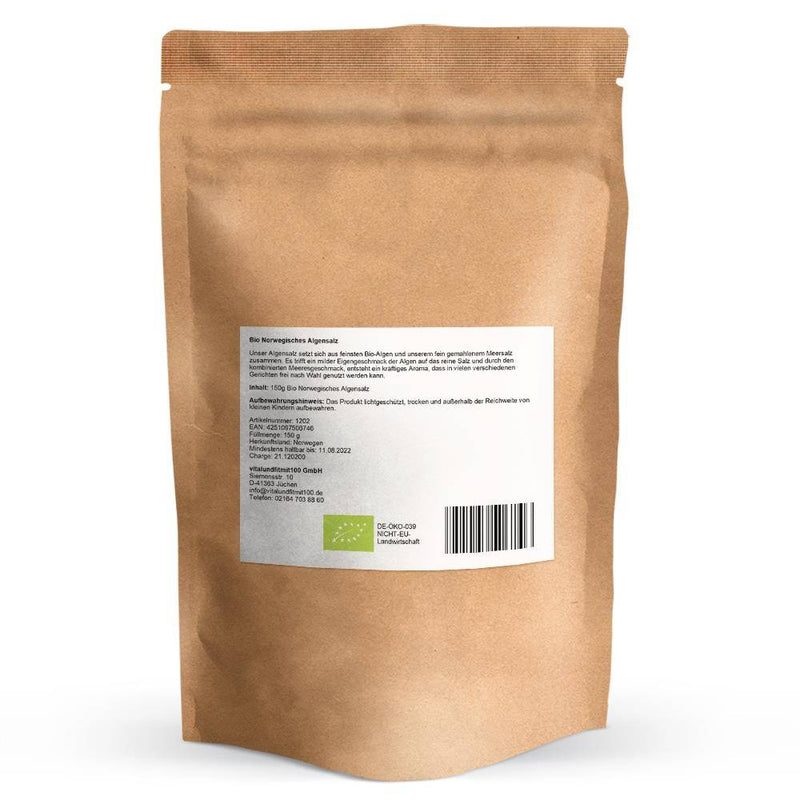 Bio Norwegisches Algensalz 150g