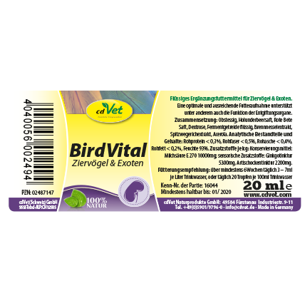 BirdVital 500ml