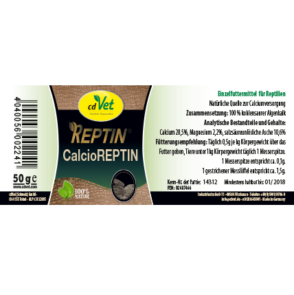 CalcioREPTIN 50g