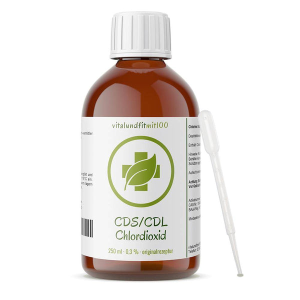 Chlordioxid Lösung CDS / CDL 0,3% 250 ml Braunglas