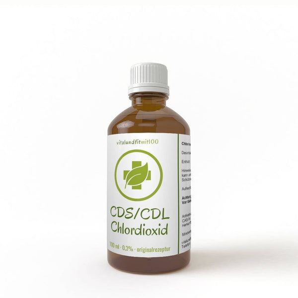 Chlordioxid Lösung CDS / CDL 0,3% 100 ml Braunglas