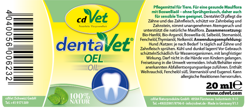 dentaVet Öl 20ml