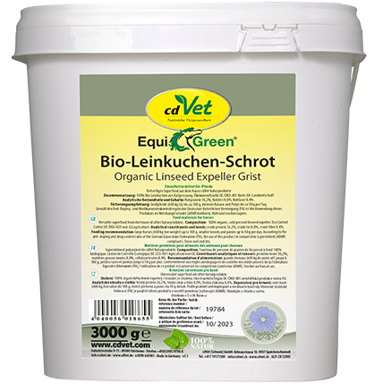 EquiGreen Bio-Leinkuchen-Schrot 25 kg