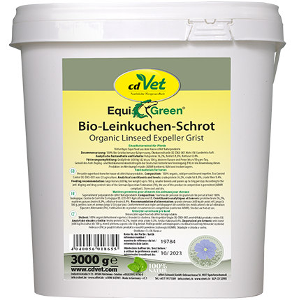 EquiGreen Bio-Leinkuchen-Schrot 3 kg