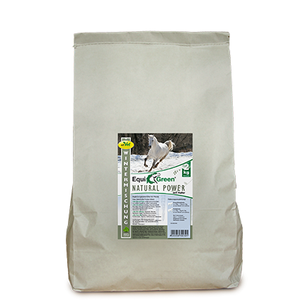 EquiGreen Natural Power mit Hafer Wintermischung 2kg Probiergröße