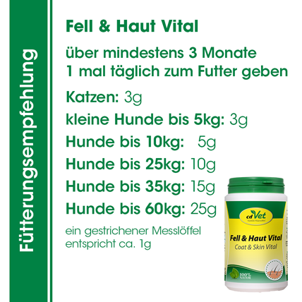 Fell & Haut Vital Hund & Katze 750g