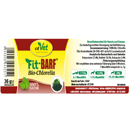 Fit-BARF Bio-Chlorella 36g