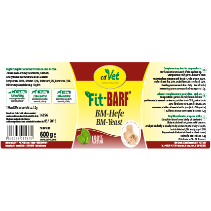 Fit-BARF BM-Hefe 600g