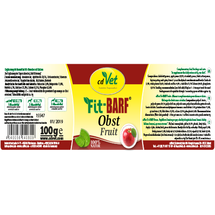 Fit-BARF Obst 2,5kg