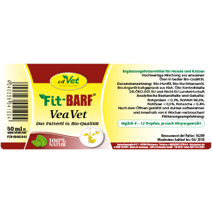 Fit-BARF VeaVet KbA 100ml