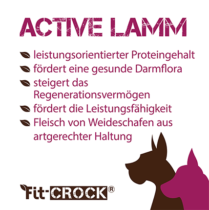 Fit-Crock Active Lamm Mini 5 kg