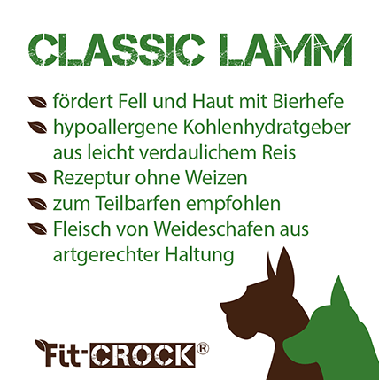 Fit-Crock Classic Lamm Maxi 10 kg