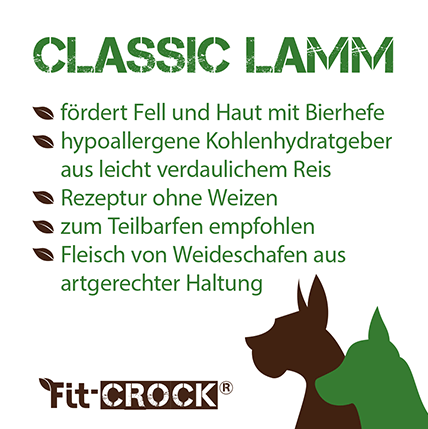 Fit-Crock Classic Lamm Mini 5 kg