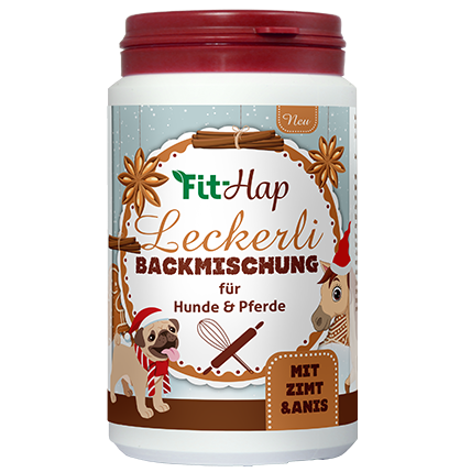 Fit-Hap Backmischung Leckerli Zimt-Anis 160 g -NEU-