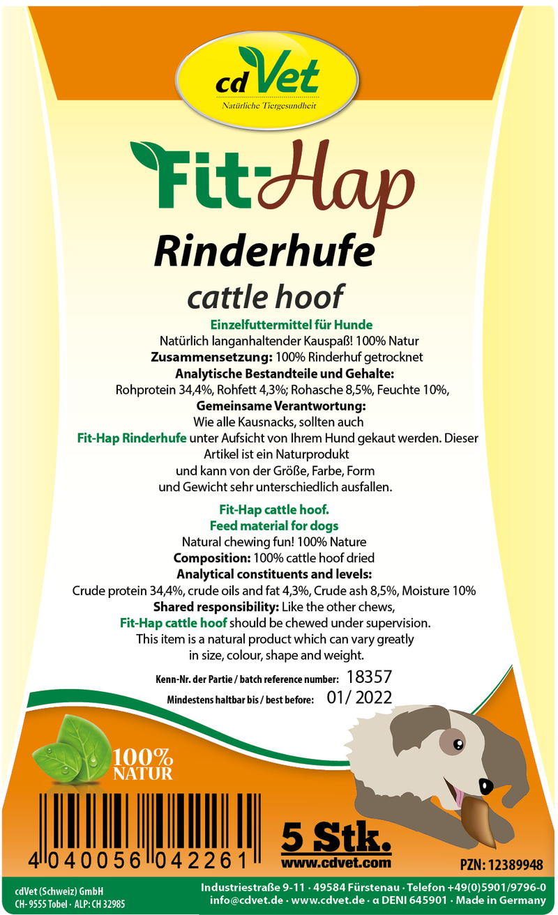 Fit-Hap Rinderhufe (5 St.)
