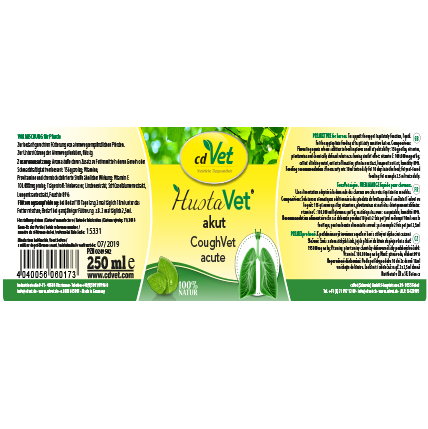 HustaVet akut 500ml