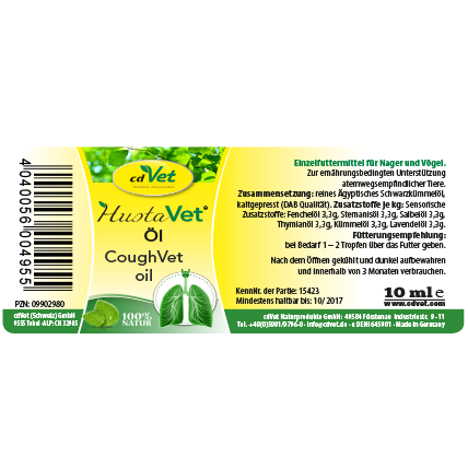 HustaVet Öl 10ml