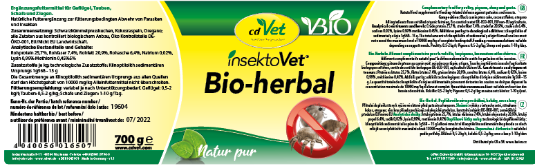 insektoVet Bio-Herbal 700 g