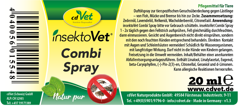 insektoVet Combi Spray 50 ml