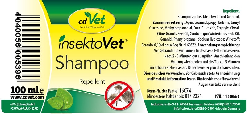 insektoVet Shampoo 1 Liter