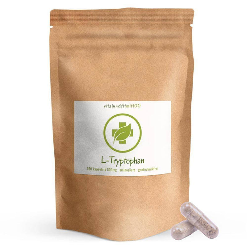 L-Tryptophan Kapseln - 150 Stück a 500 mg