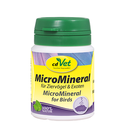 MicroMineral für Ziervögel & Exoten 25g