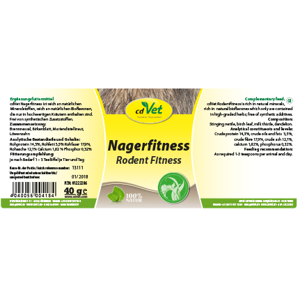 Nagerfitness 40g