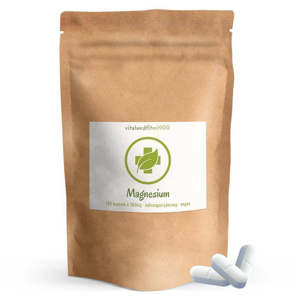 Natürliche Magnesium Tabletten (aus Meerwasser) 120 Stk. a 300 mg