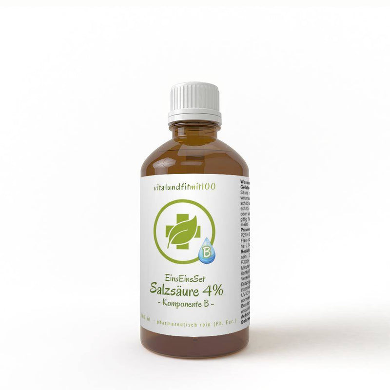 4 % Salzsäure-Lösung 100 ml Braunglas