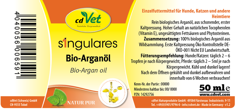 Singulares Bio-Arganöl 50ml