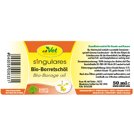 Singulares Bio-Borretschöl 50ml