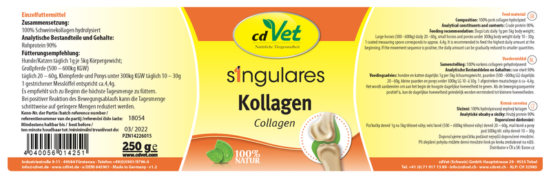 Singulares Kollagen 500g