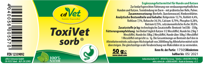 ToxiVet sorb 200 Kapseln