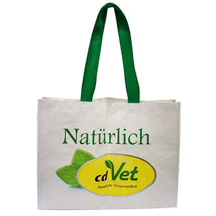 Tragetasche mit cdVet Logo, 50x38x20cm